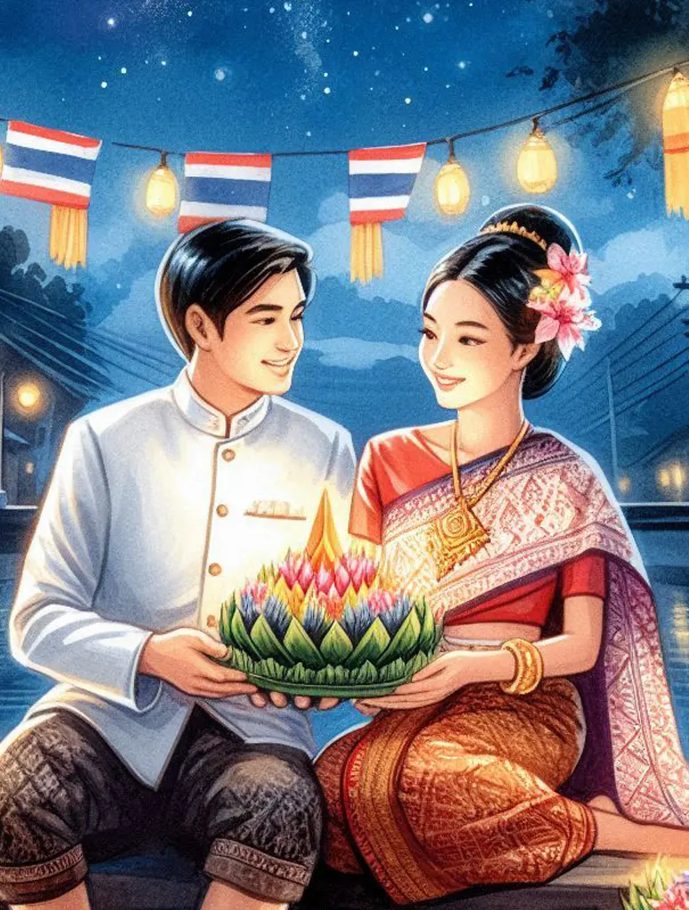 The splendor of Thai culture in Loy Krathong Festival | THAILAND 🇹🇭