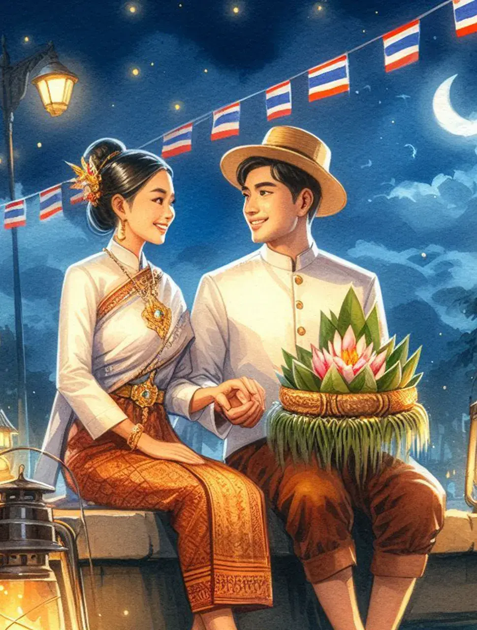 The splendor of Thai culture in Loy Krathong Festival | THAILAND 🇹🇭