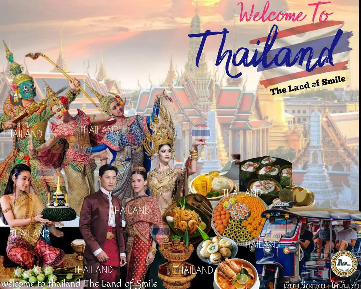 THAILAND national costume.🇹🇭 Thai culture 🇹🇭