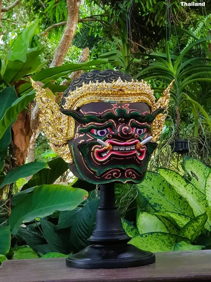 PHRA PHIRAP Thai Khon Mask 🇹🇭