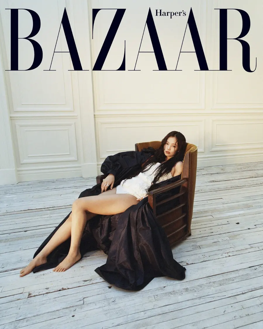 JENNIE @ Harper's BAZAAR US October 2024