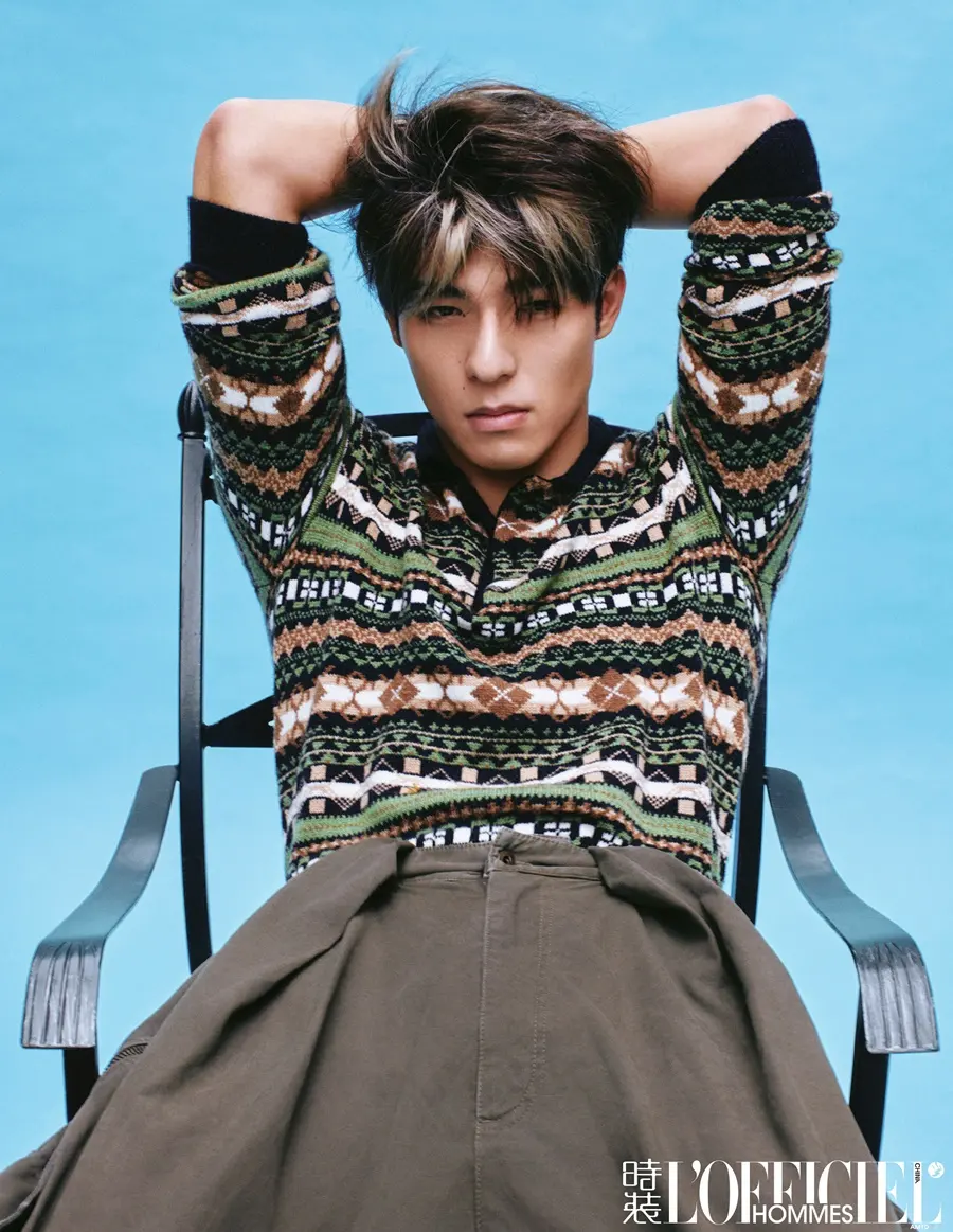 Edward Chen @ L’Officiel Hommes China August 2024