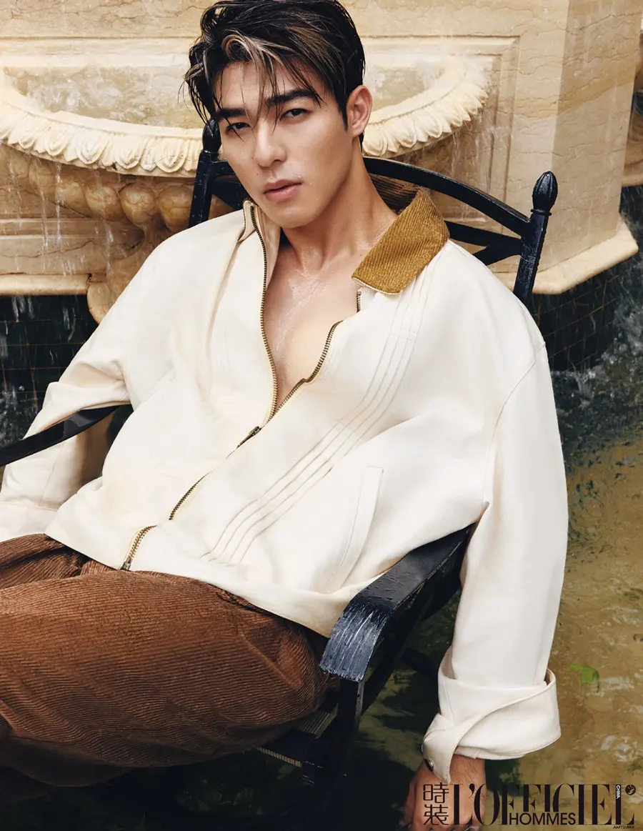 Edward Chen @ L’Officiel Hommes China August 2024