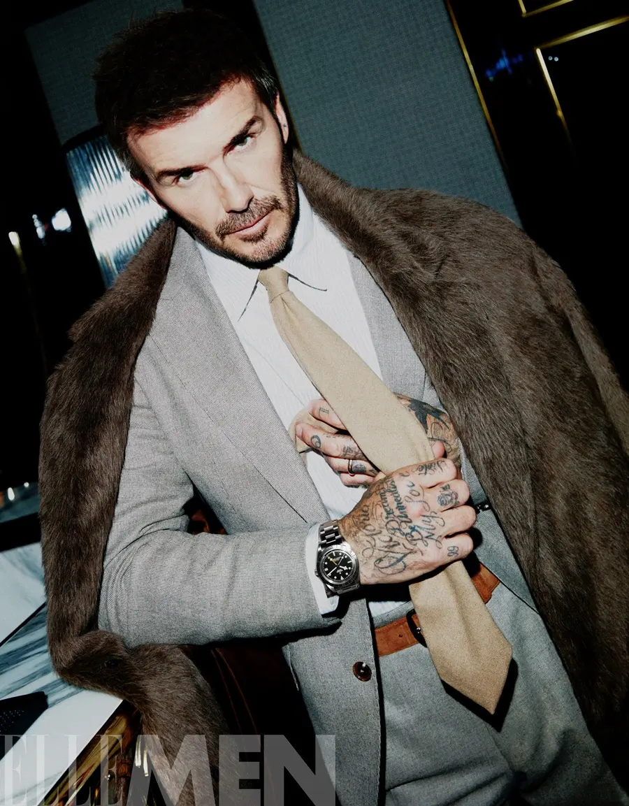 David Beckham @ ELLEMEN October 2024