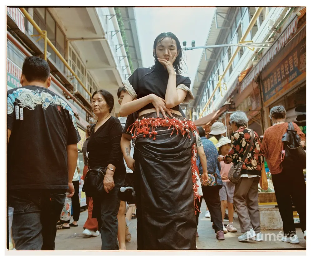 Jiang Qiming,Sharon Eyal & Xiao Wen Ju @ Numéro China Fall 2024