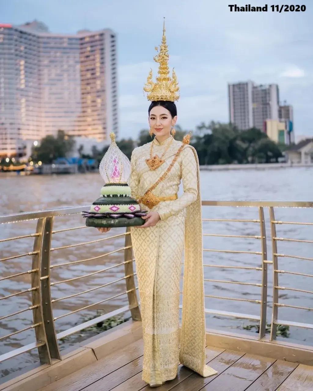 Bella in Thai Siwalai Costume 🇹🇭