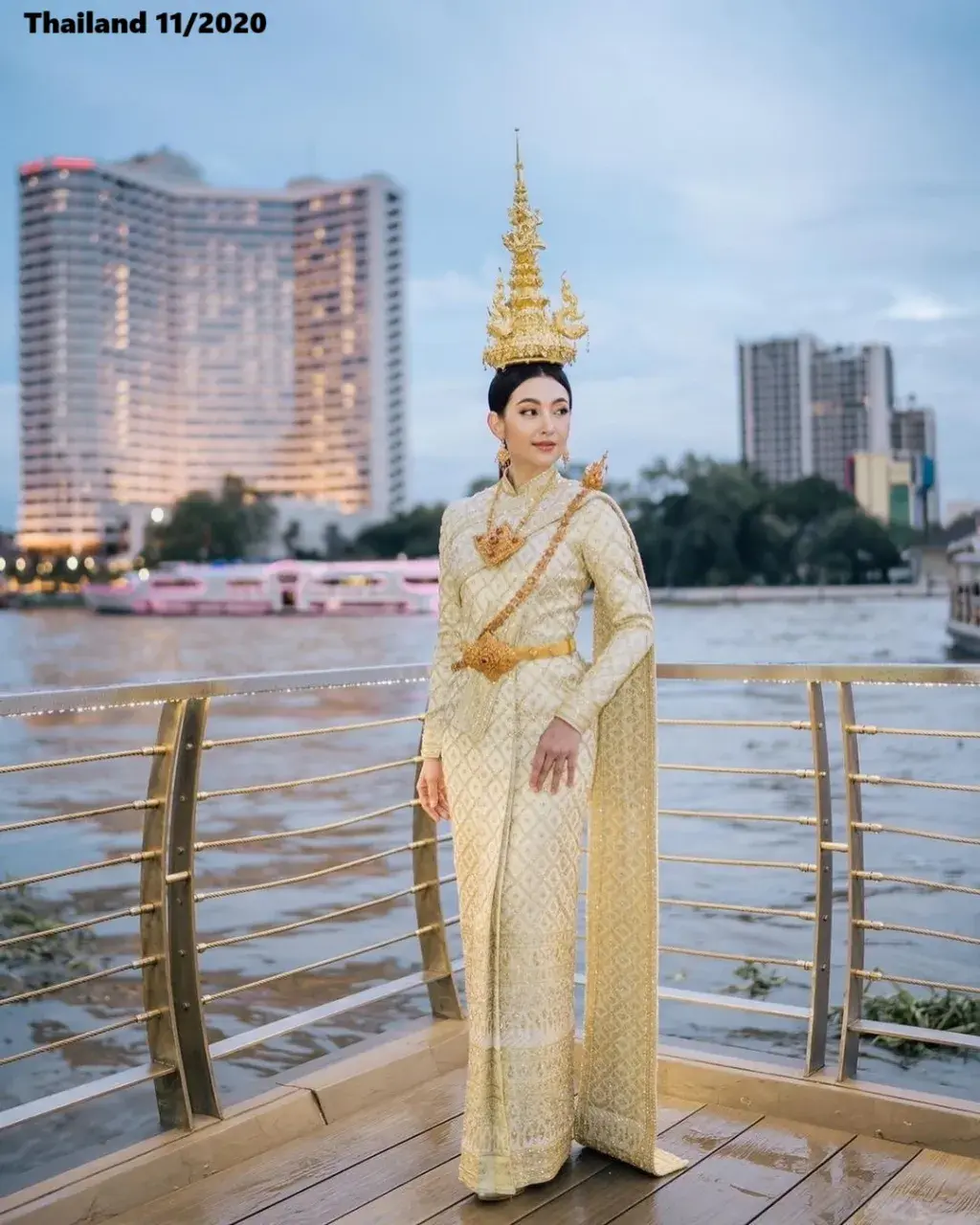 Bella in Thai Siwalai Costume 🇹🇭