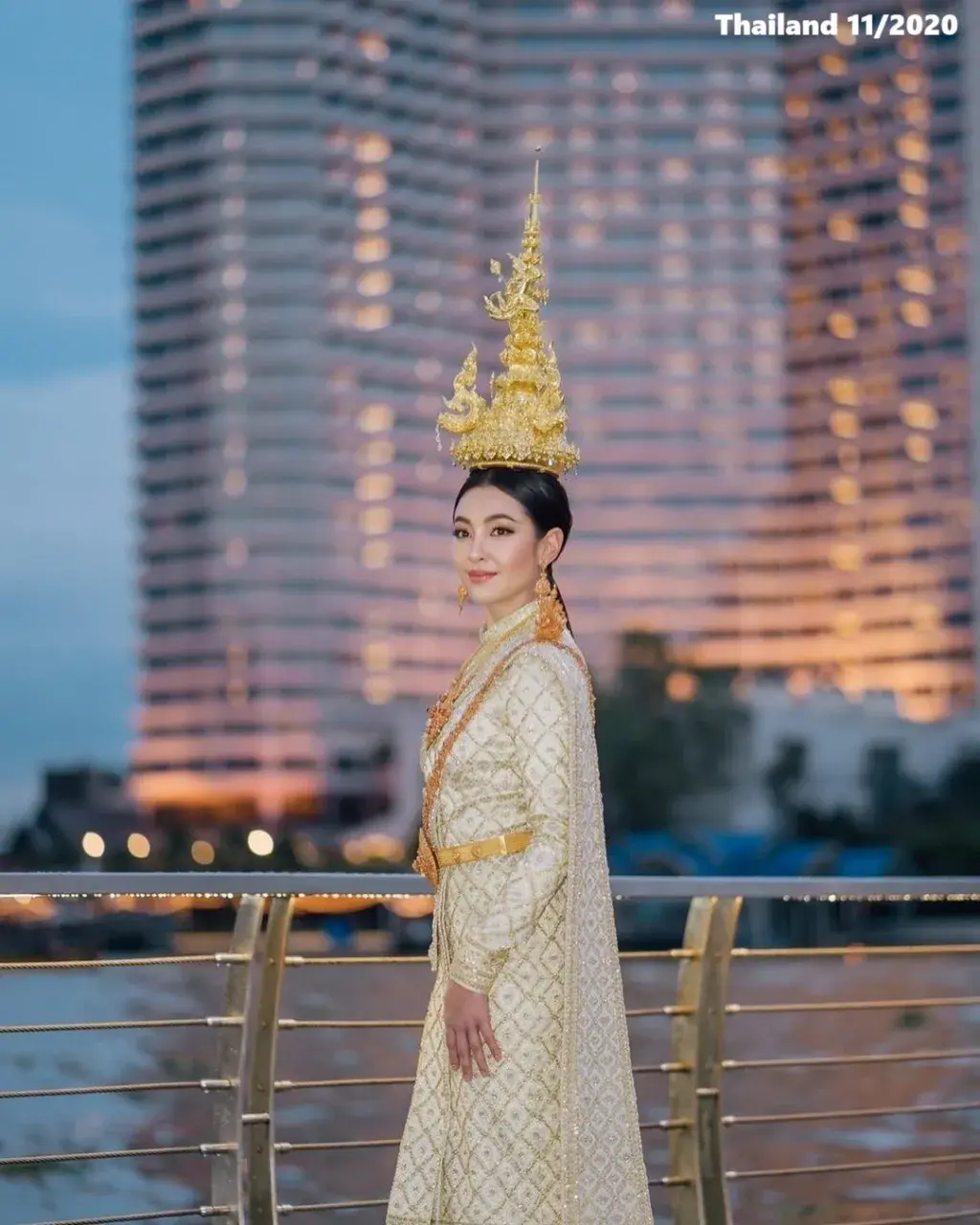 Bella in Thai Siwalai Costume 🇹🇭