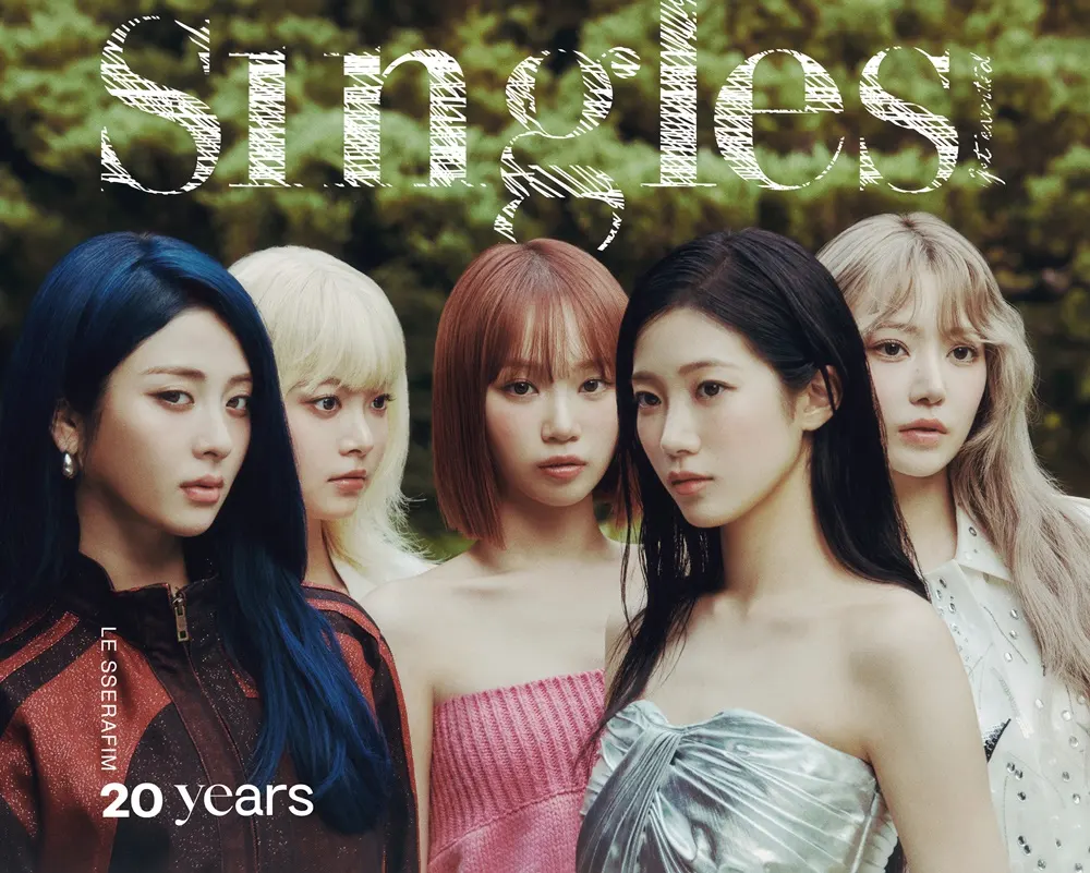 LE SSERAFIM @ Singles Korea September 2024