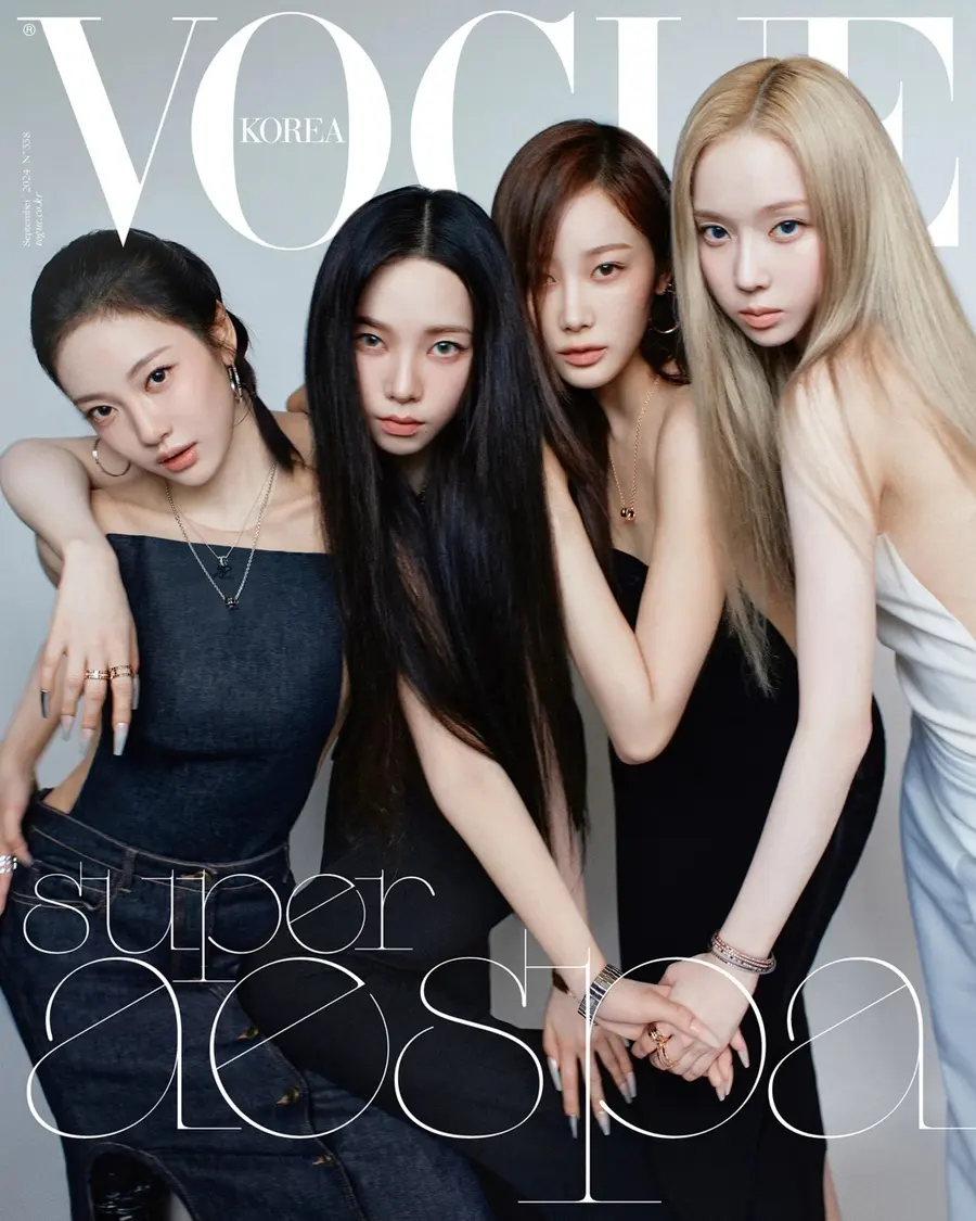 aespa @ VOGUE Korea September 2024