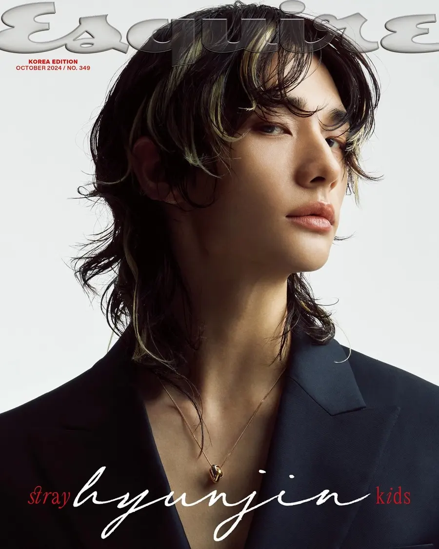 (Stray Kids) Hyunjin @ Esquire Korea October 2024