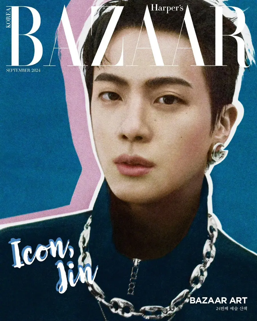 Jin @ Harper's BAZAAR Korea September 2024