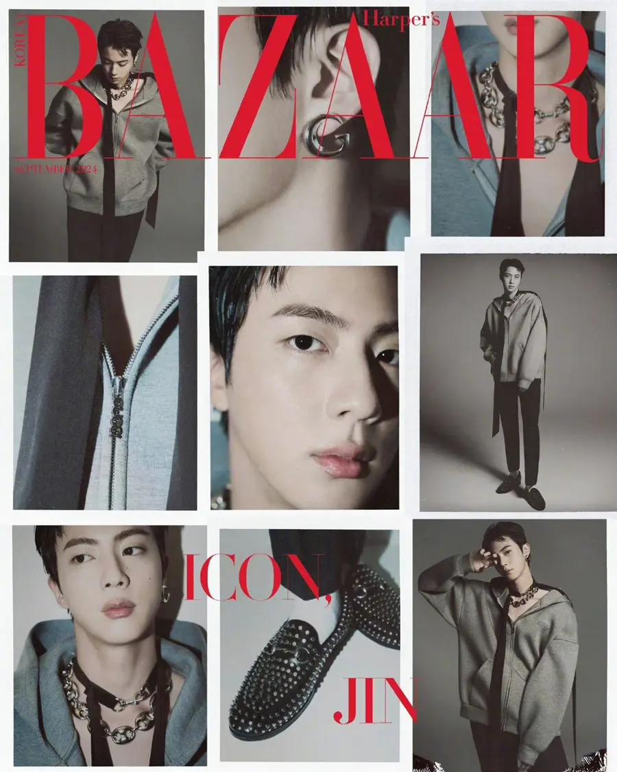 Jin @ Harper's BAZAAR Korea September 2024