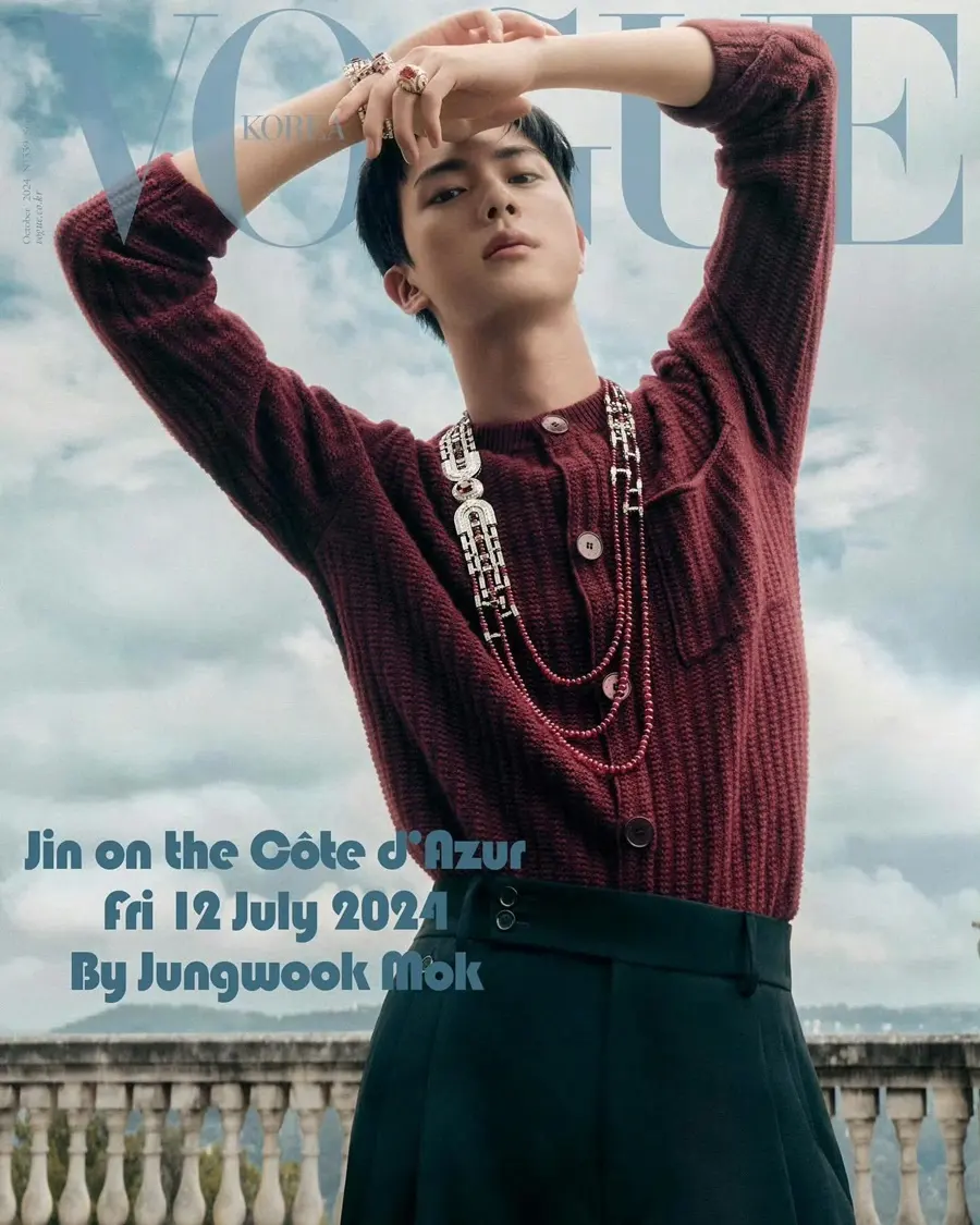 Jin @ VOGUE Korea October 2024