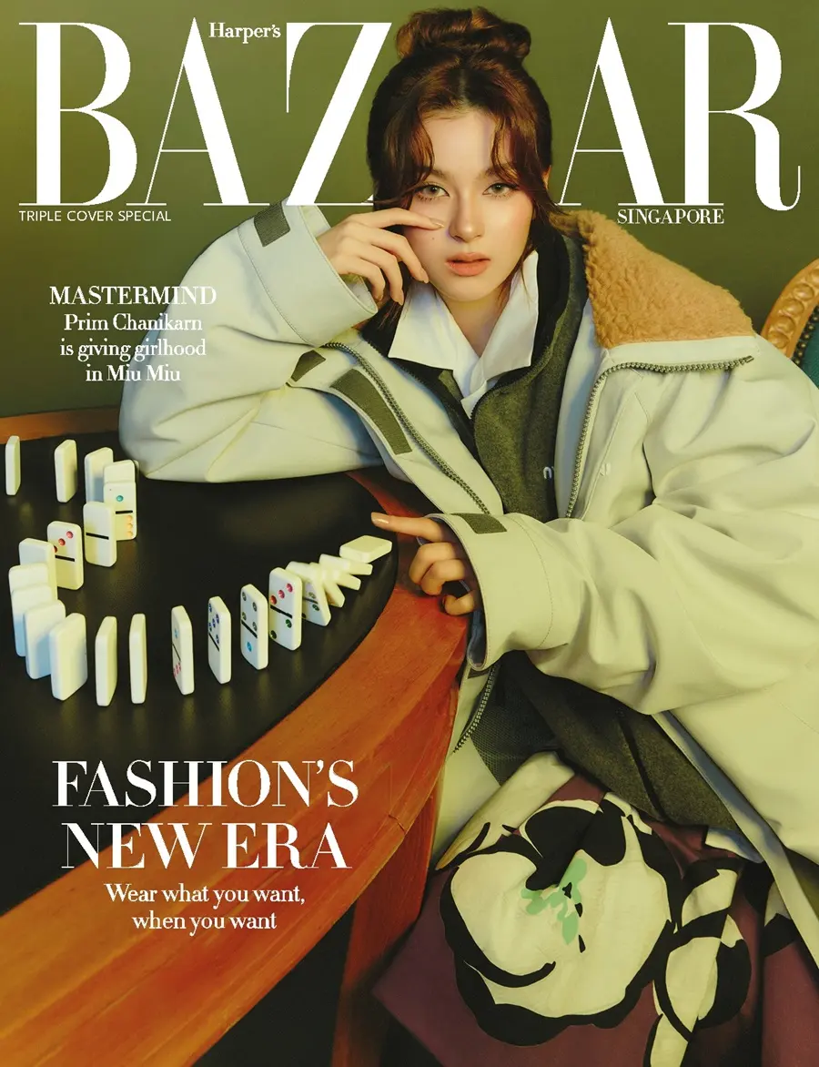 พรีม-ชนิกานต์ ,ณิชา-ณัฏฐณิชา & Yilan Hua @ Harper’s BAZAAR Singapore September 2024