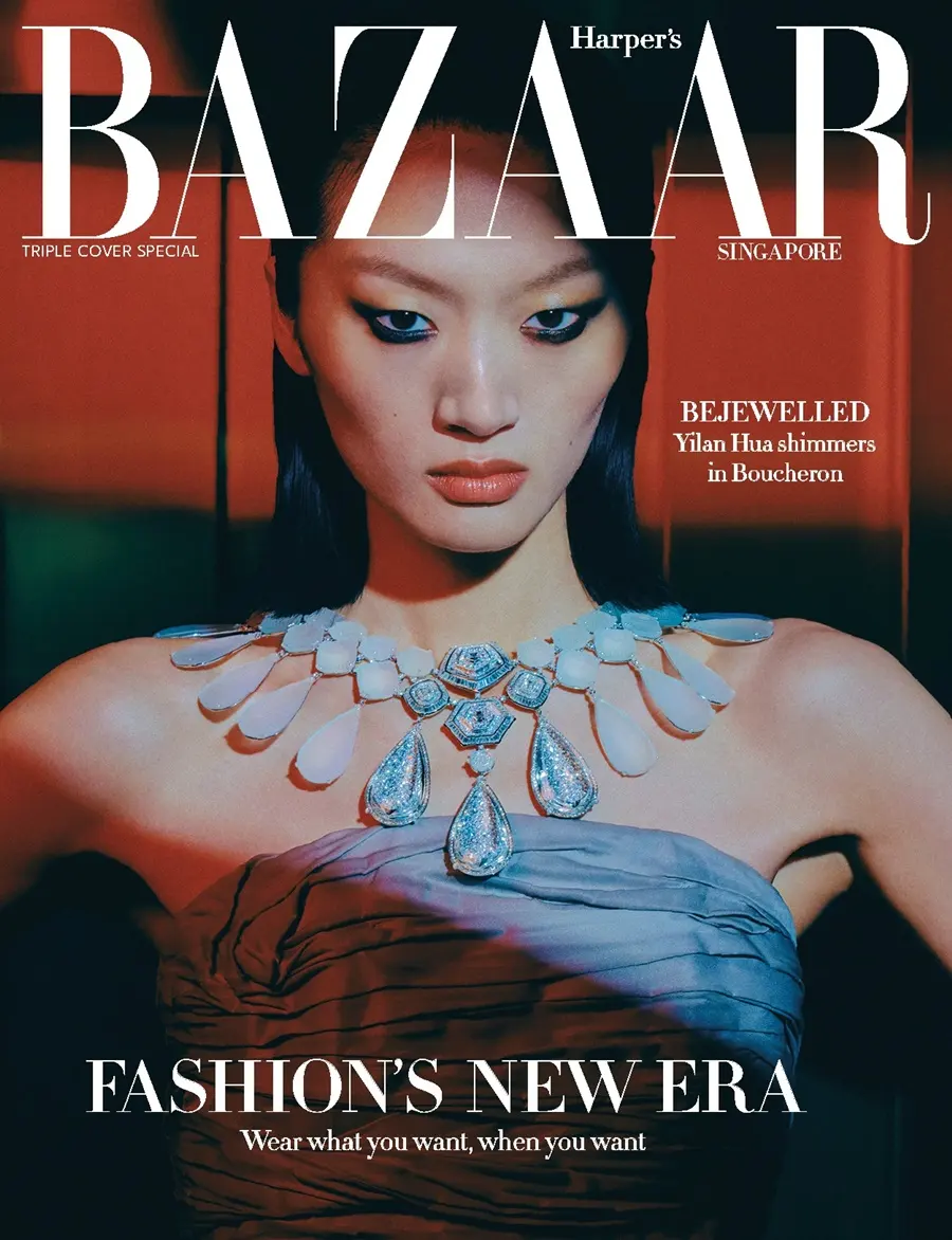 พรีม-ชนิกานต์ ,ณิชา-ณัฏฐณิชา & Yilan Hua @ Harper’s BAZAAR Singapore September 2024