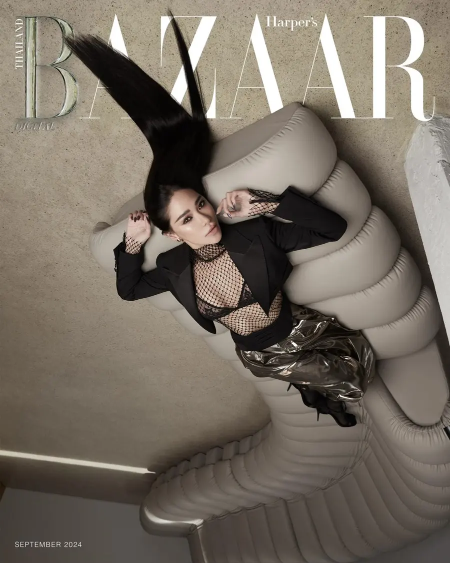 พลอย เฌอมาลย์ @ Harper's BAZAAR Thailand September 2024