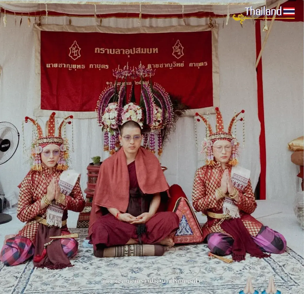 THAILAND 🇹🇭 | Naga ordination ceremony at Lampang province