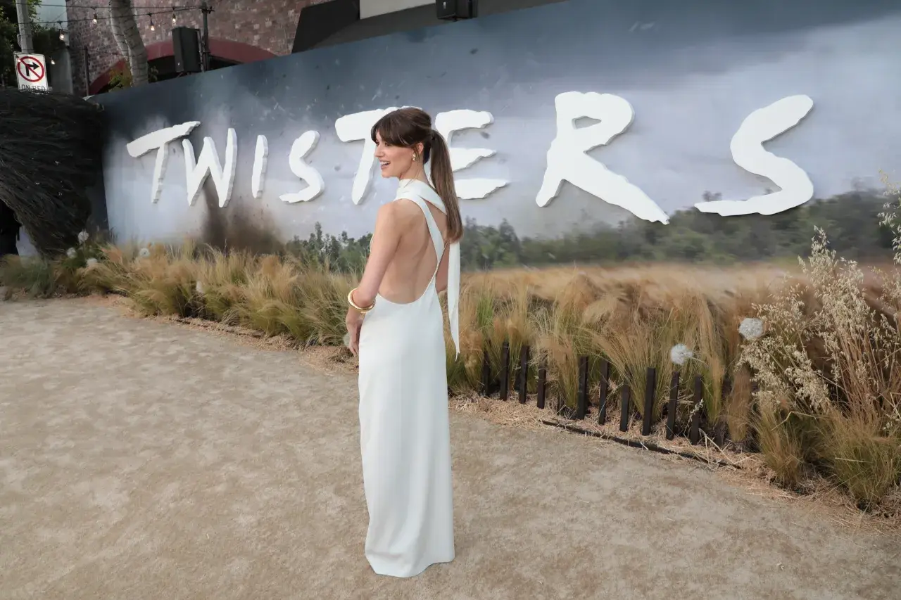 Daisy Edgar-Jones ในงานเปิดตัวภาพยนตร์ TWISTERS 2024