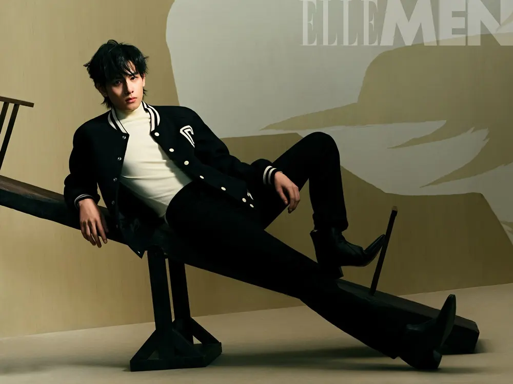 Hu Xianxu @ ELLEMEN China October 2024