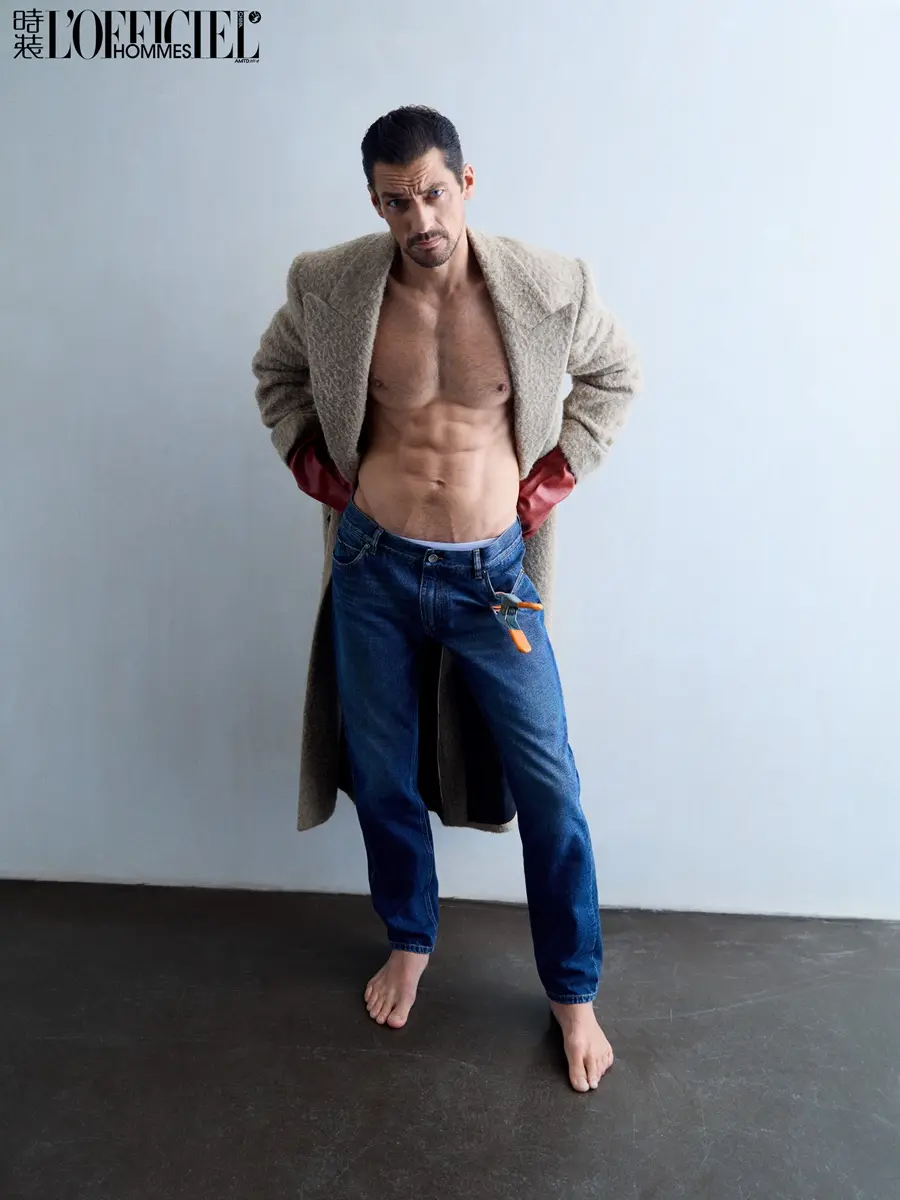 David Gandy @ L'Officiel Hommes China October 2024