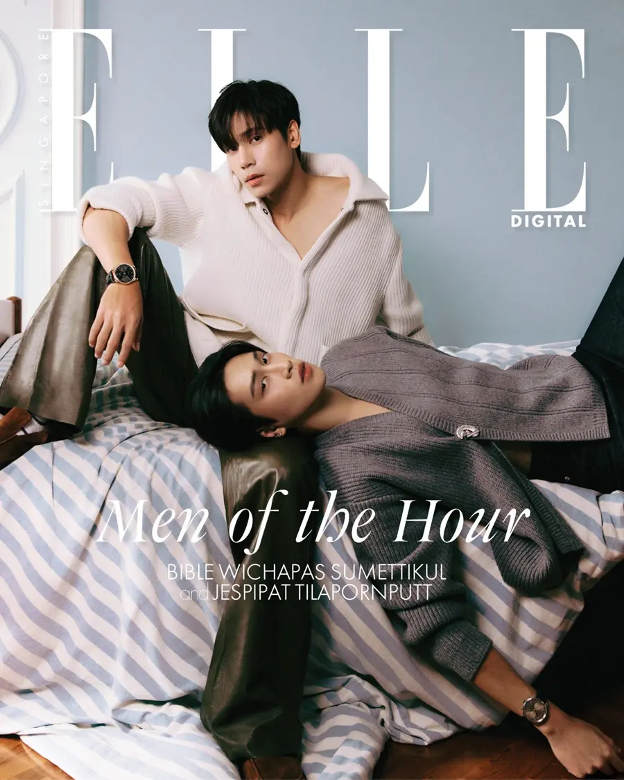 เจษ เจษฎ์พิพัฒ & ไบเบิ้ล วิชญ์ภาส @ ELLE Singapore October 2024