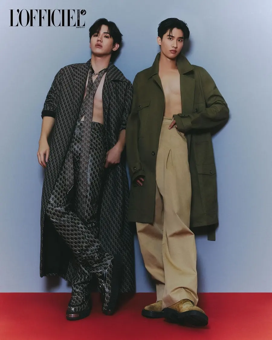 เต-ตะวัน & นิว-ฐิติภูมิ @ L'Officiel Thailand October 2024