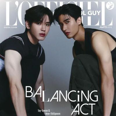 เต-ตะวัน & นิว-ฐิติภูมิ @ L'Officiel Thailand October 2024