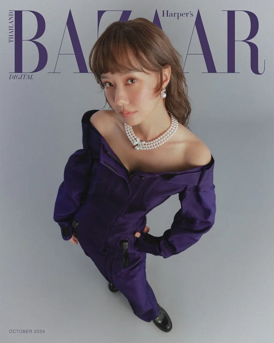 เต้ย-จรินทร์พร @ Harper's BAZAAR Thailand October 2024