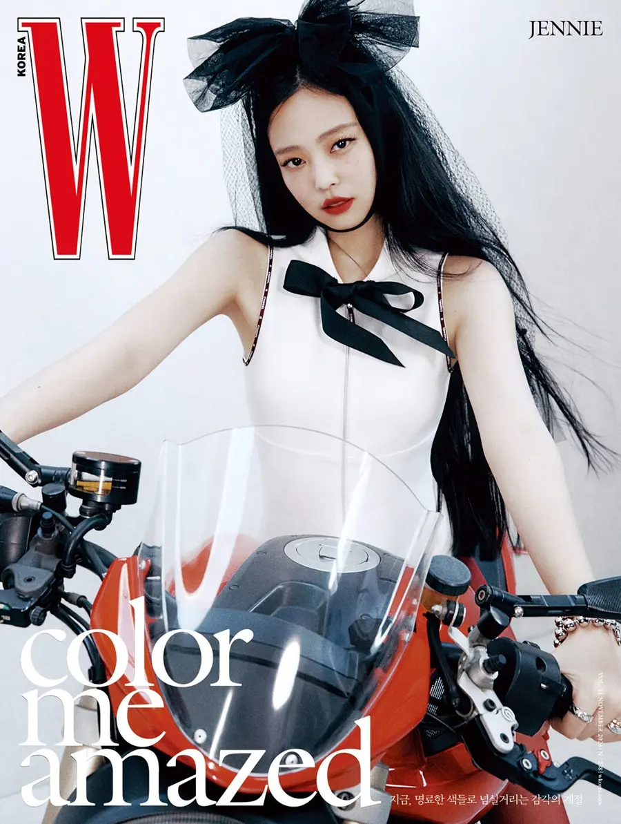 JENNIE @ W Korea October 2024