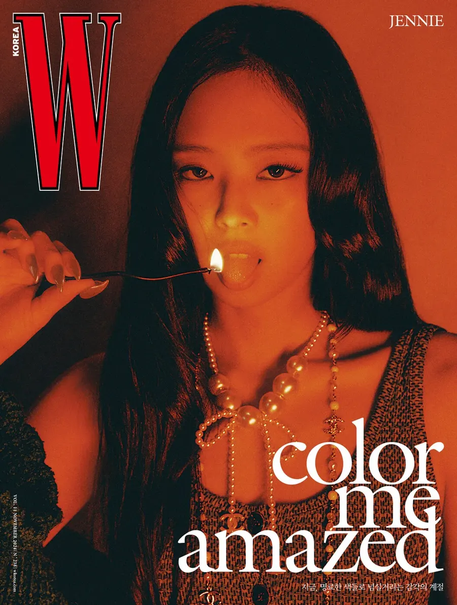 JENNIE @ W Korea October 2024