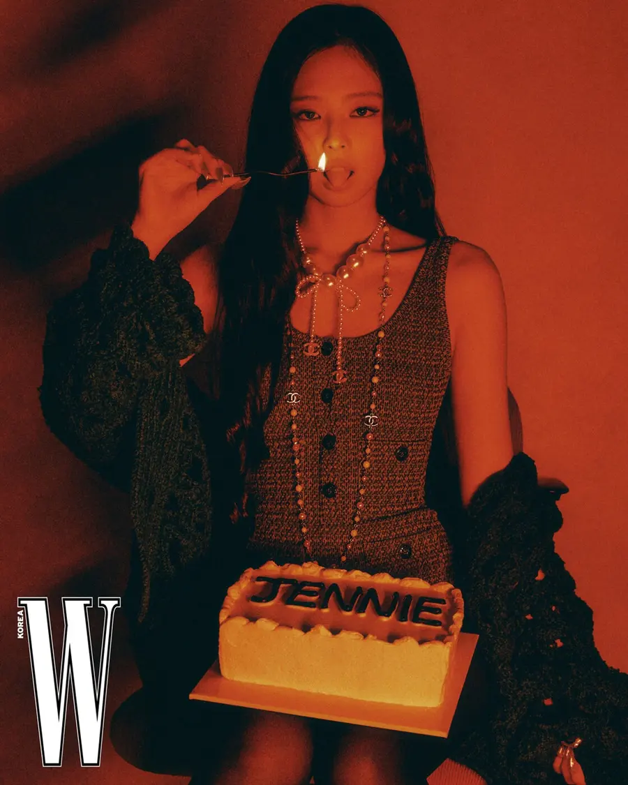 JENNIE @ W Korea October 2024