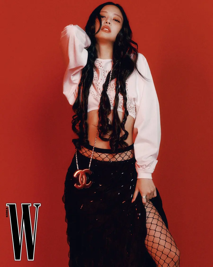 JENNIE @ W Korea October 2024