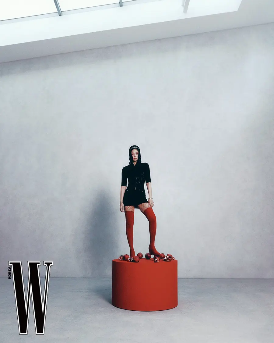 JENNIE @ W Korea October 2024