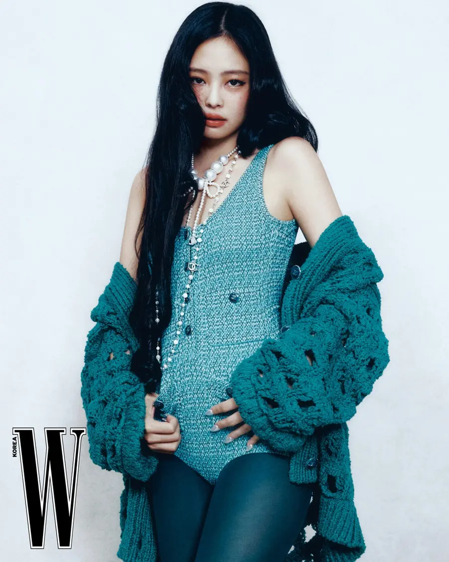 JENNIE @ W Korea October 2024