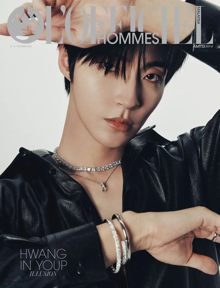 Hwang In-youp @ L’OFFICIEL HOMMES Singapore-Malaysia November 2024