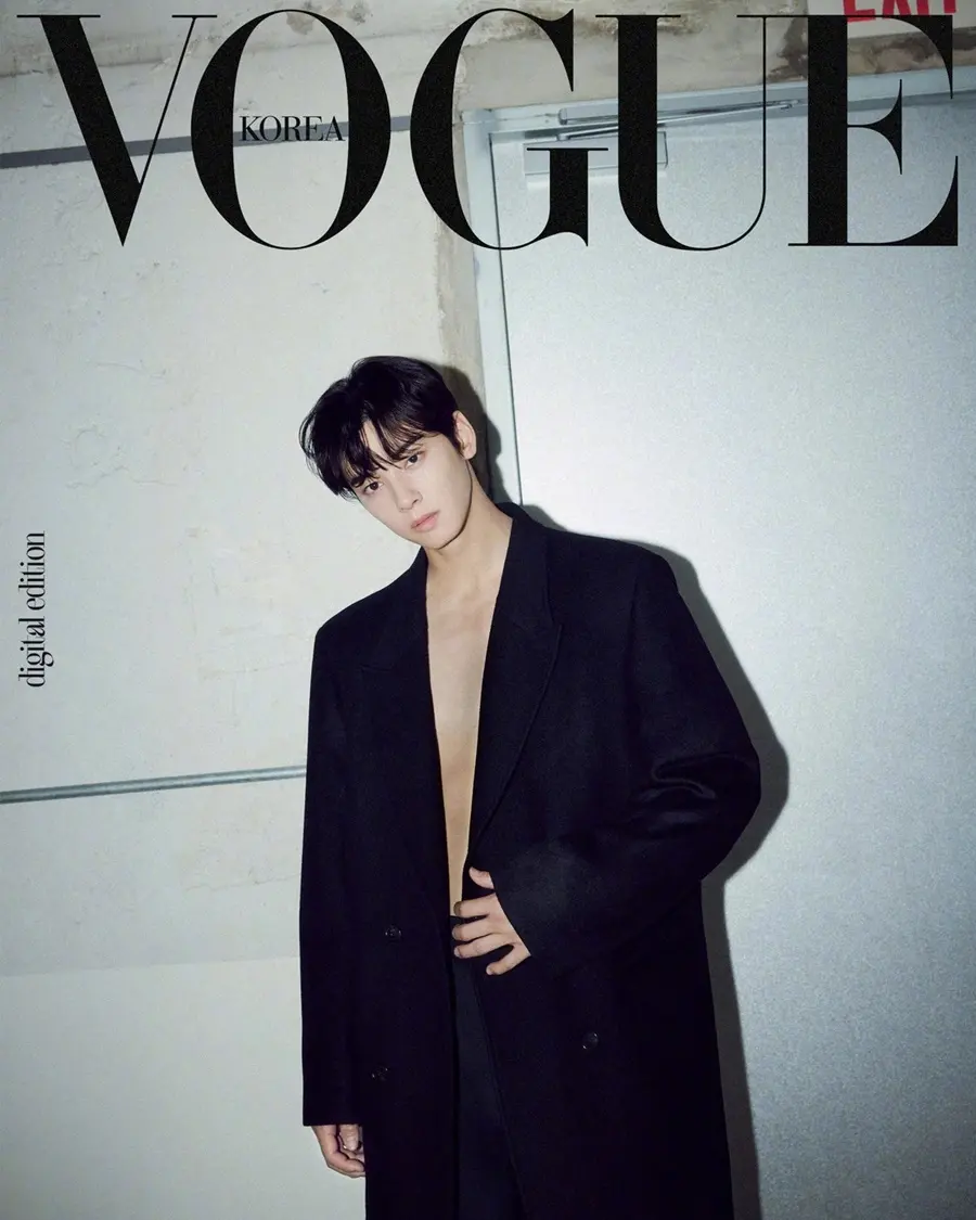 Cha Eun woo @ VOGUE Korea October 2024