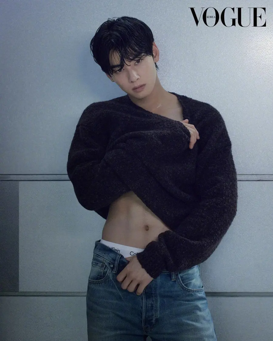 Cha Eun woo @ VOGUE Korea October 2024