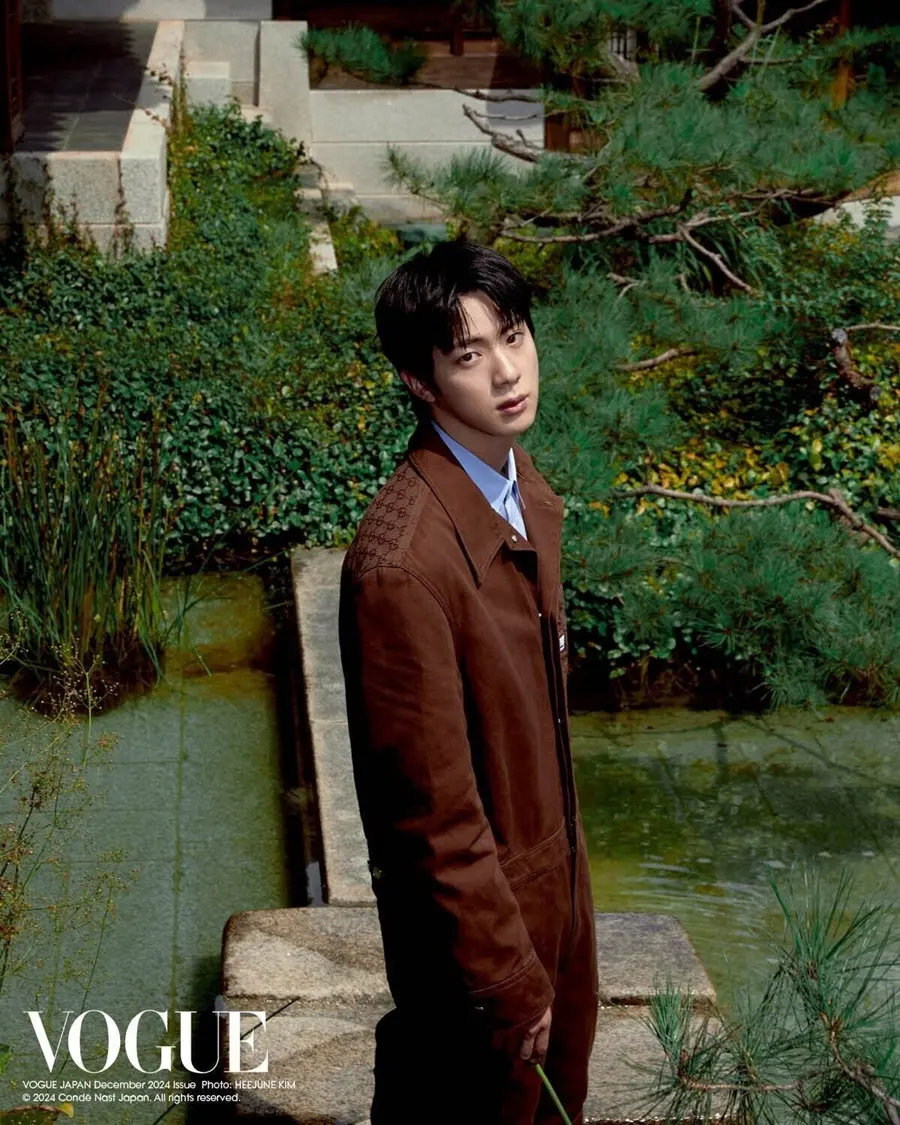 (BTS) Jin @ VOGUE Japan December 2024