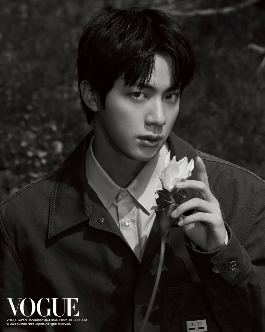 (BTS) Jin @ VOGUE Japan December 2024