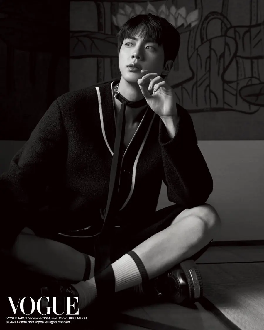 (BTS) Jin @ VOGUE Japan December 2024