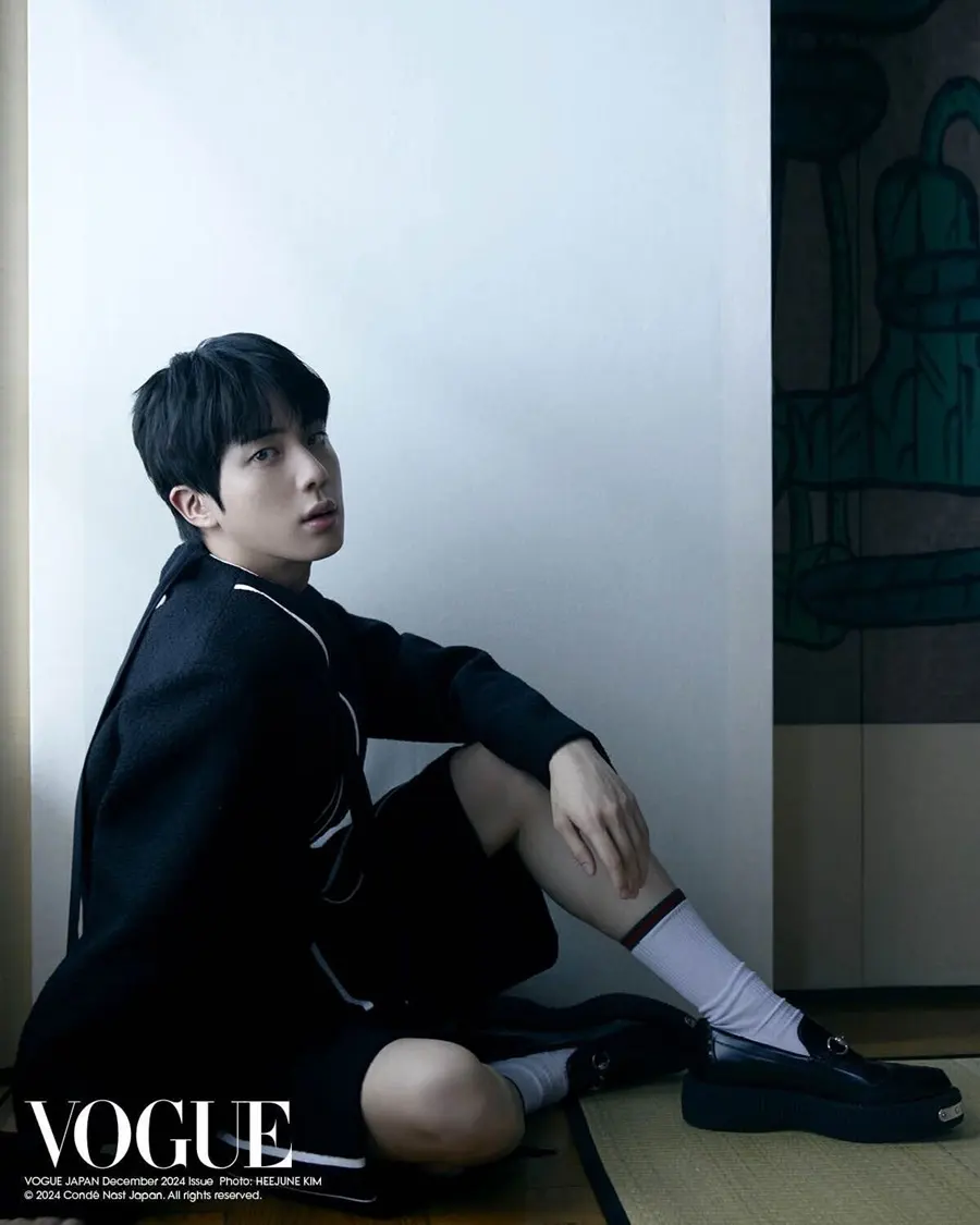 (BTS) Jin @ VOGUE Japan December 2024