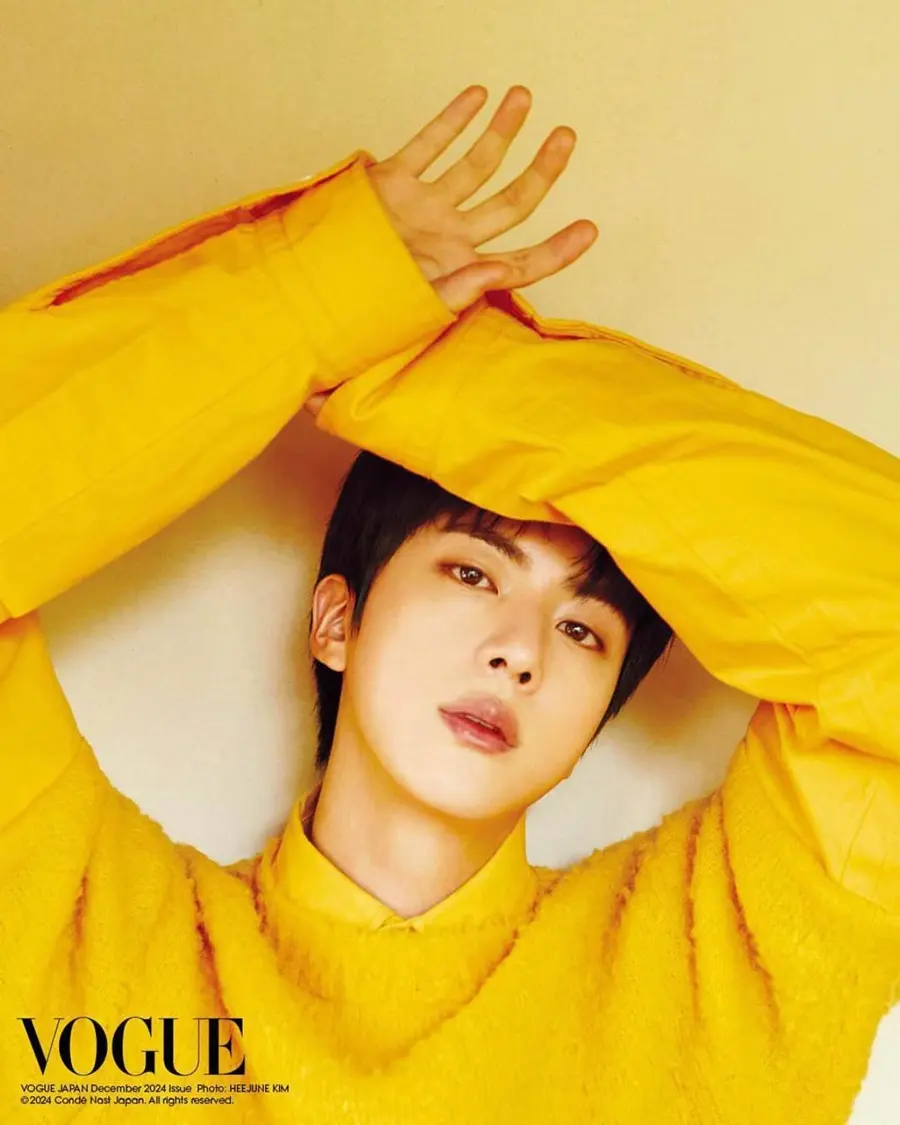 (BTS) Jin @ VOGUE Japan December 2024