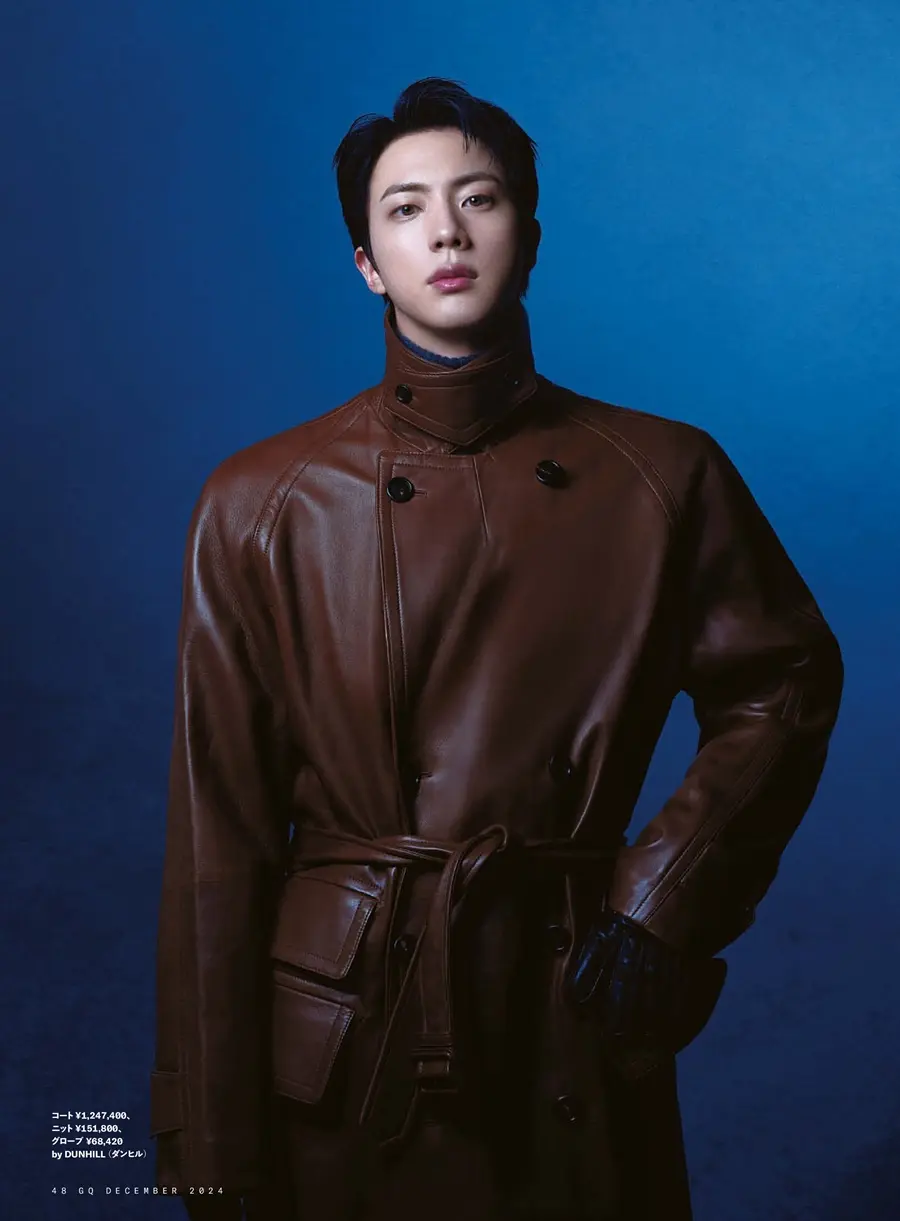 (BTS) Jin @ GQ Japan December 2024