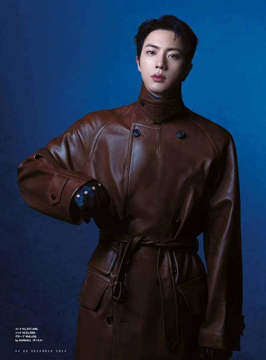 (BTS) Jin @ GQ Japan December 2024