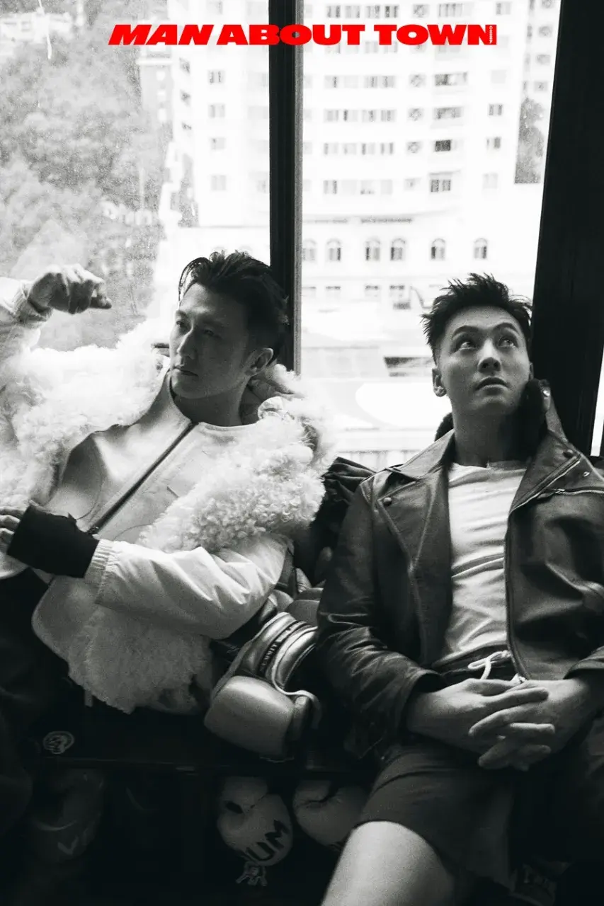 Nicholas Tse & William Chan @ MAN ABOUT TOWN China October 2024