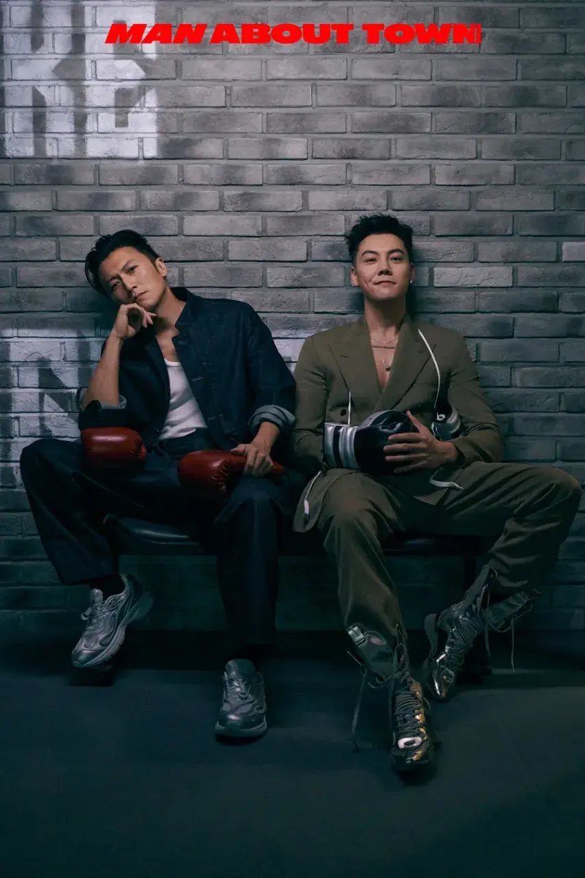 Nicholas Tse & William Chan @ MAN ABOUT TOWN China October 2024