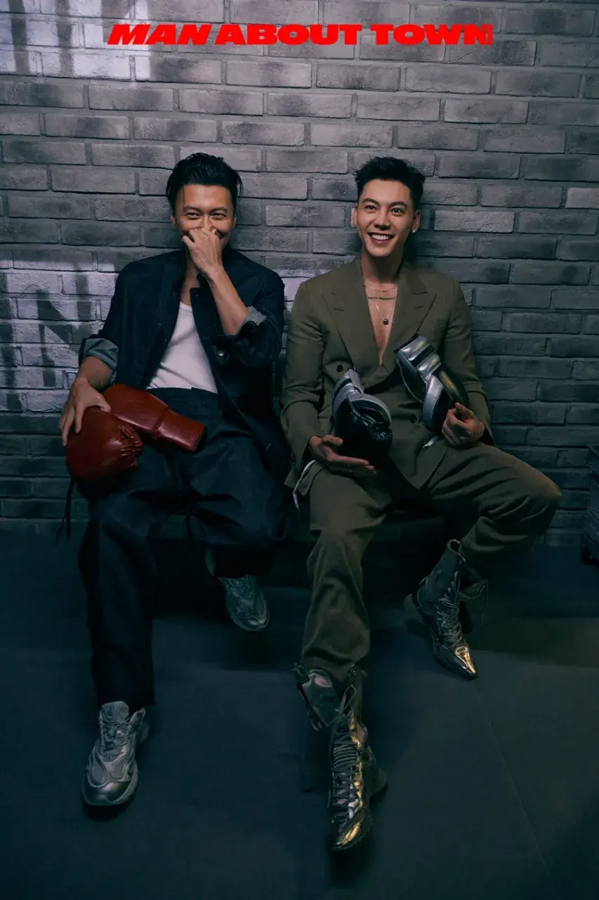 Nicholas Tse & William Chan @ MAN ABOUT TOWN China October 2024