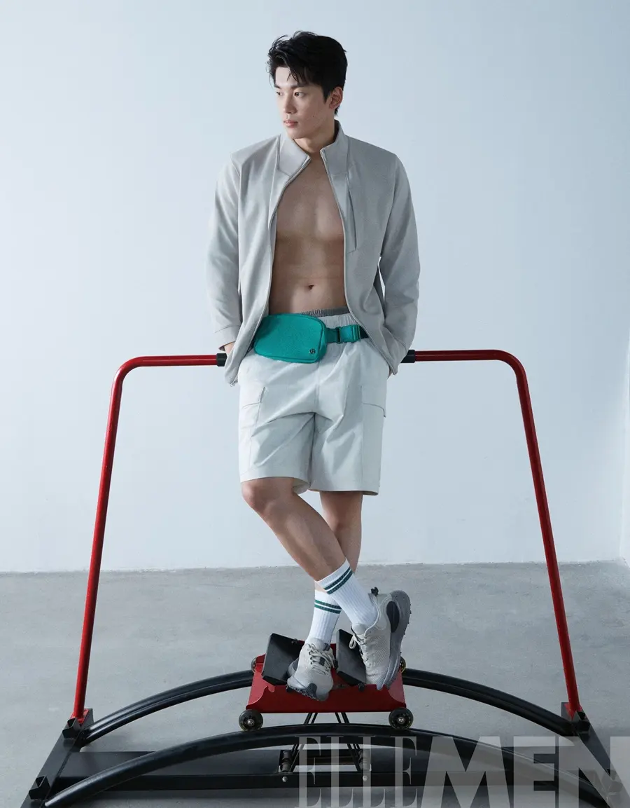 Wang Shun @ ELLEMEN China December 2024