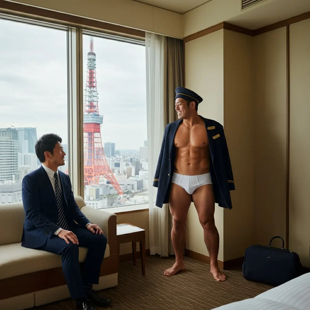 Rugby Macho Hotel in Tokyo